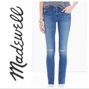 MADEWELL Skinny Skinny Knee-Rip Edition Jean